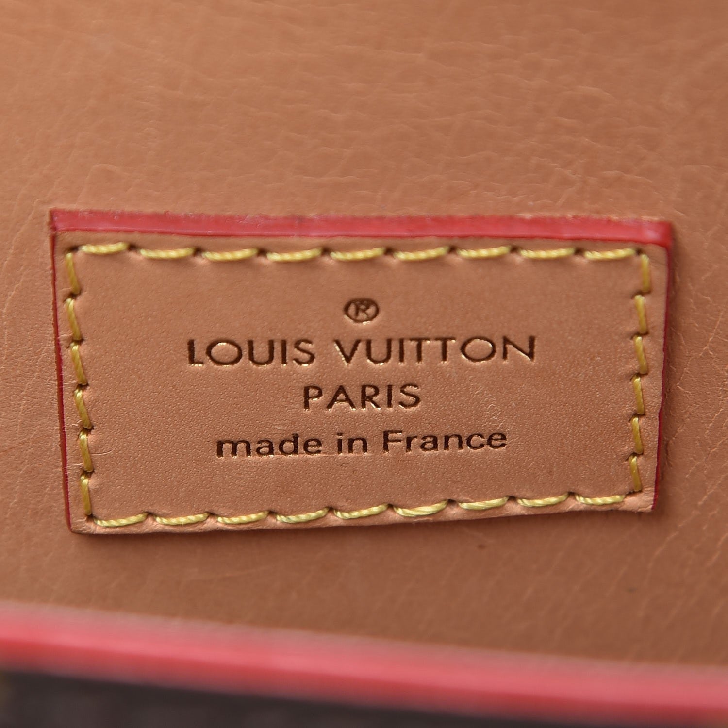 Louis Vuitton Monogram Calf Hair Spikes Iconoclasts Christian Louboutin Tote Red 6 of 9