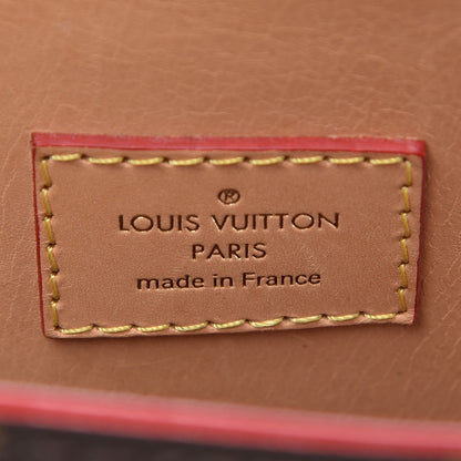 Louis Vuitton Monogram Calf Hair Spikes Iconoclasts Christian Louboutin Tote Red 6 of 9