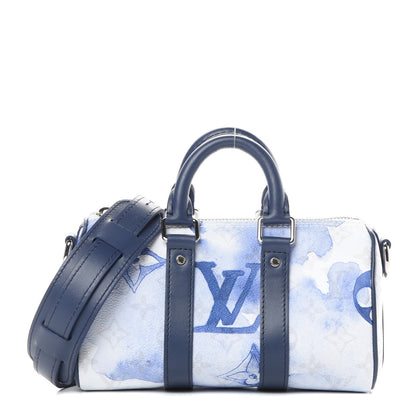 Louis Vuitton Monogram Watercolor Keepall XS Blue 1 of 10