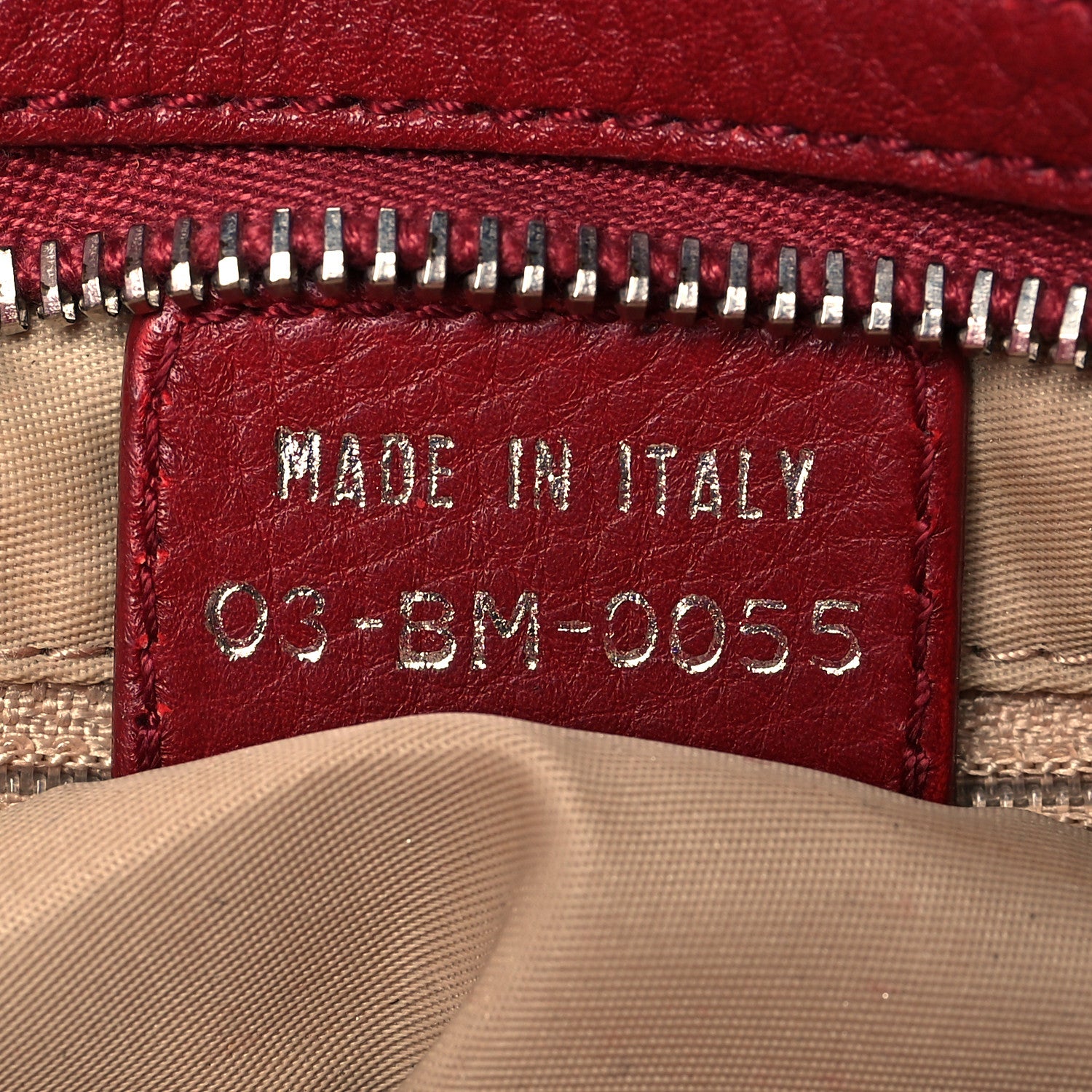 Christian Dior Monogram Small Columbus Hobo Red 7 of 10