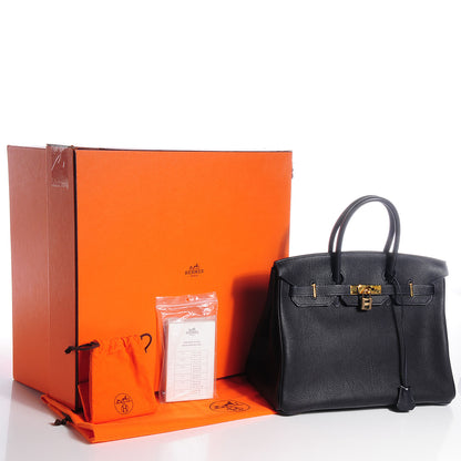 Hermes Togo Birkin 35 Indigo 27 of 28
