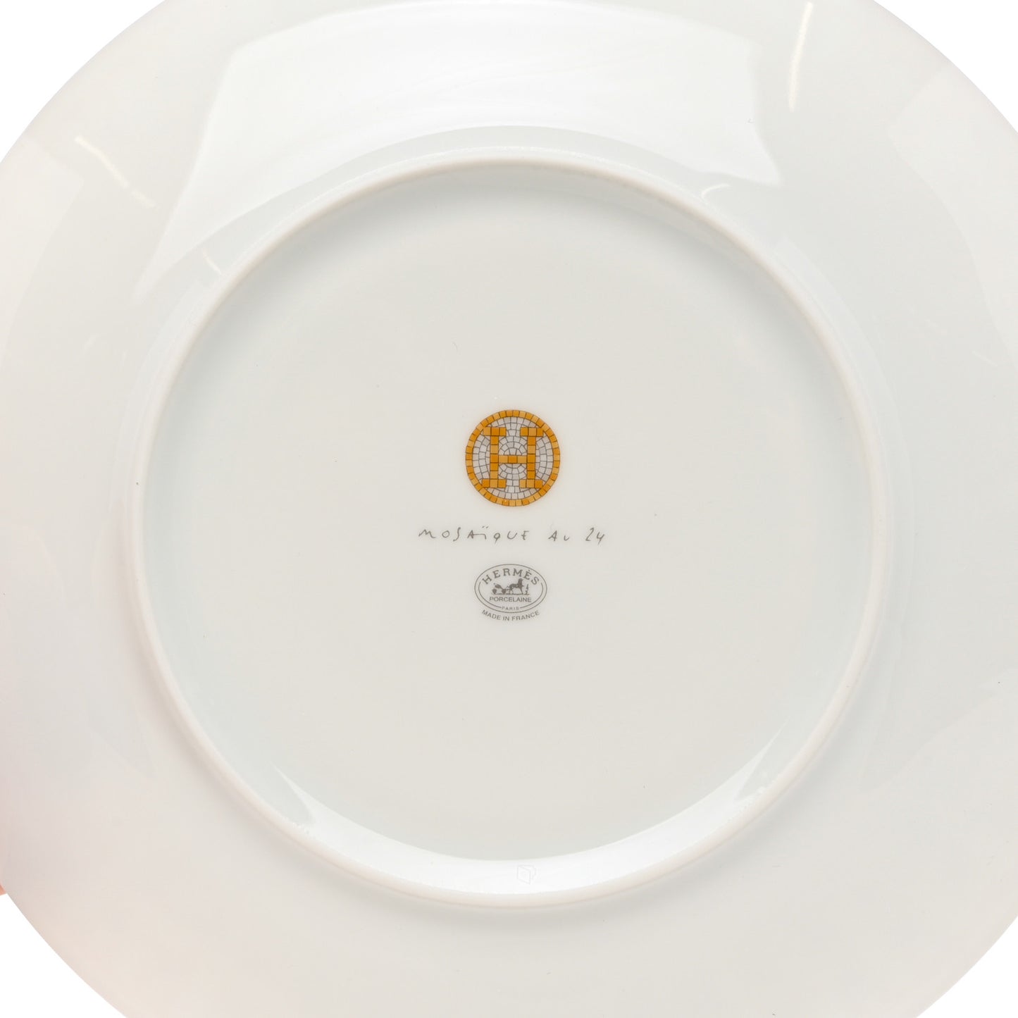 Porcelain Mosaique au 24 Dessert Plate Set of 2