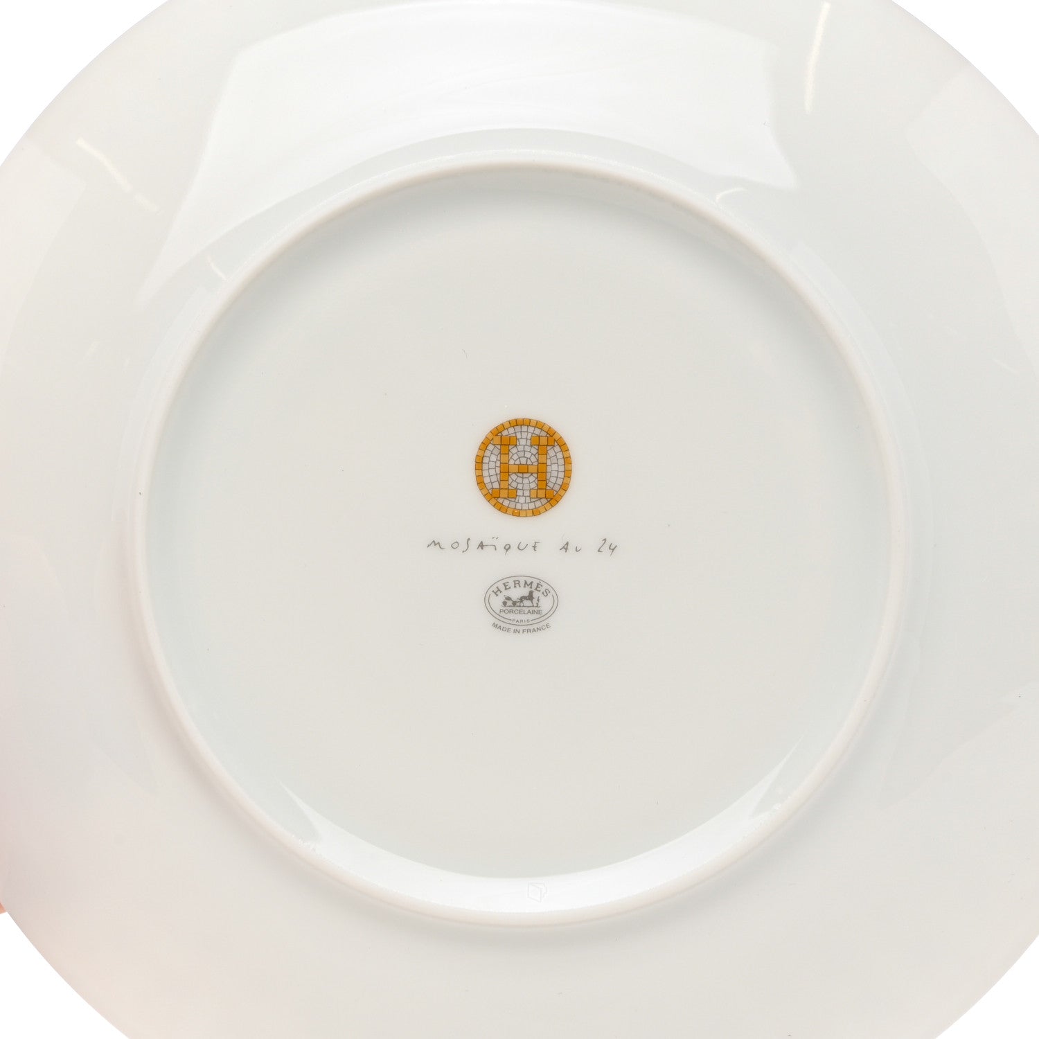 Hermes Porcelain Mosaique au 24 Dessert Plate Set of 2 4 of 6