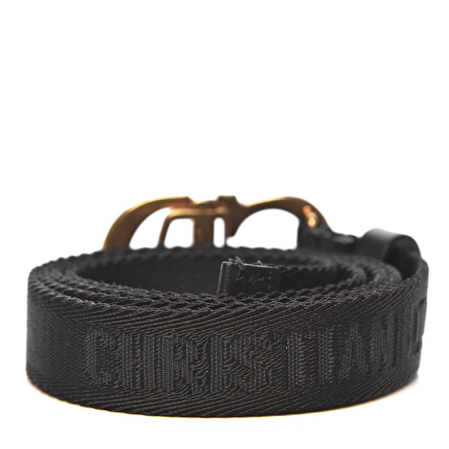 Nylon 20mm Saddle Belt 85 Black