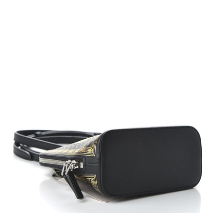 Gucci X SEGA Calfskin GUCCY Stars Mini Dome Shoulder Bag Black Gold 4 of 10
