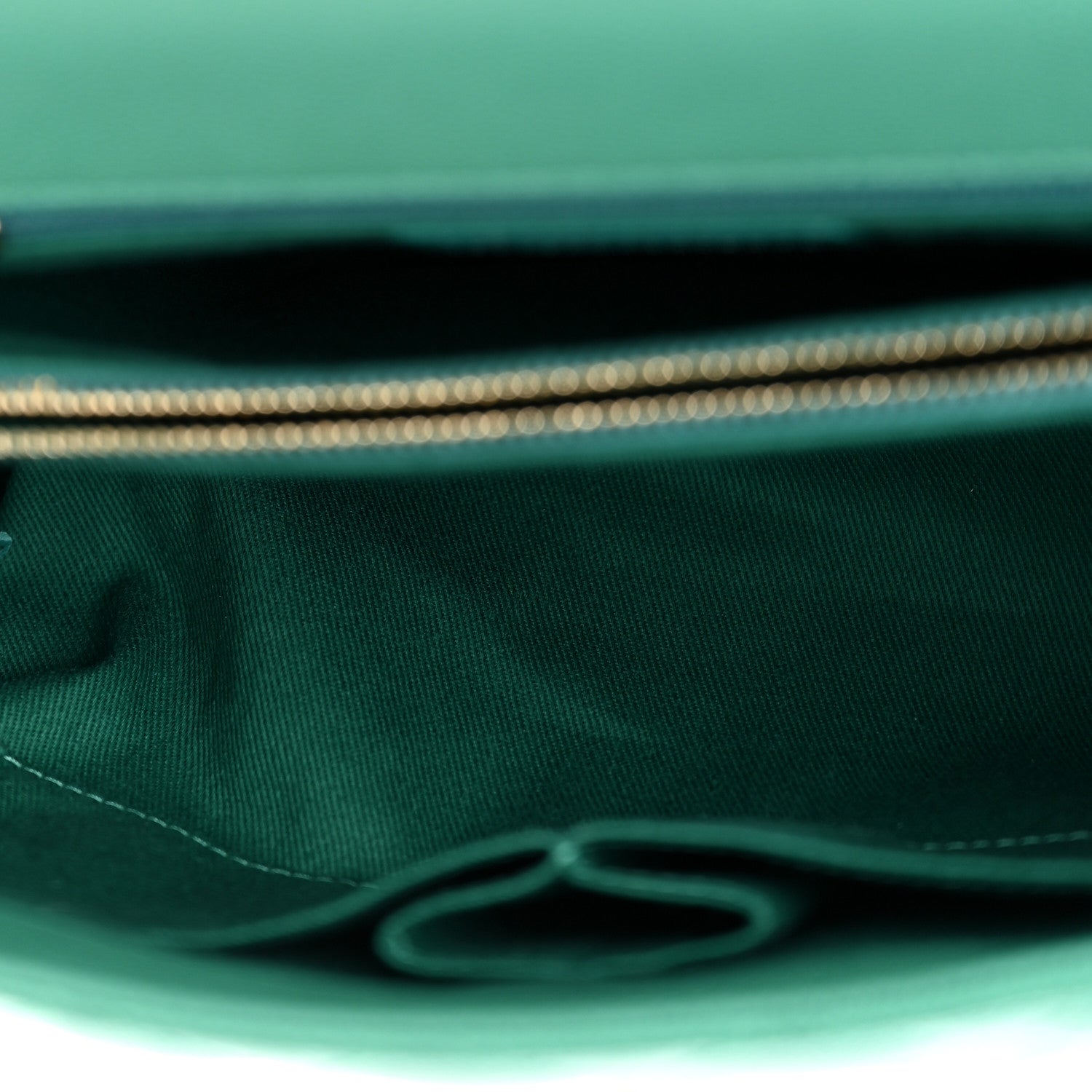 Chanel Caviar Quilted Medium Coco Lizard Embossed Handle Flap Green 5 of 11