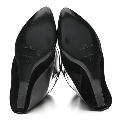 Givenchy Calfskin Shark Lock Ankle Boots 37 Black 6 of 9