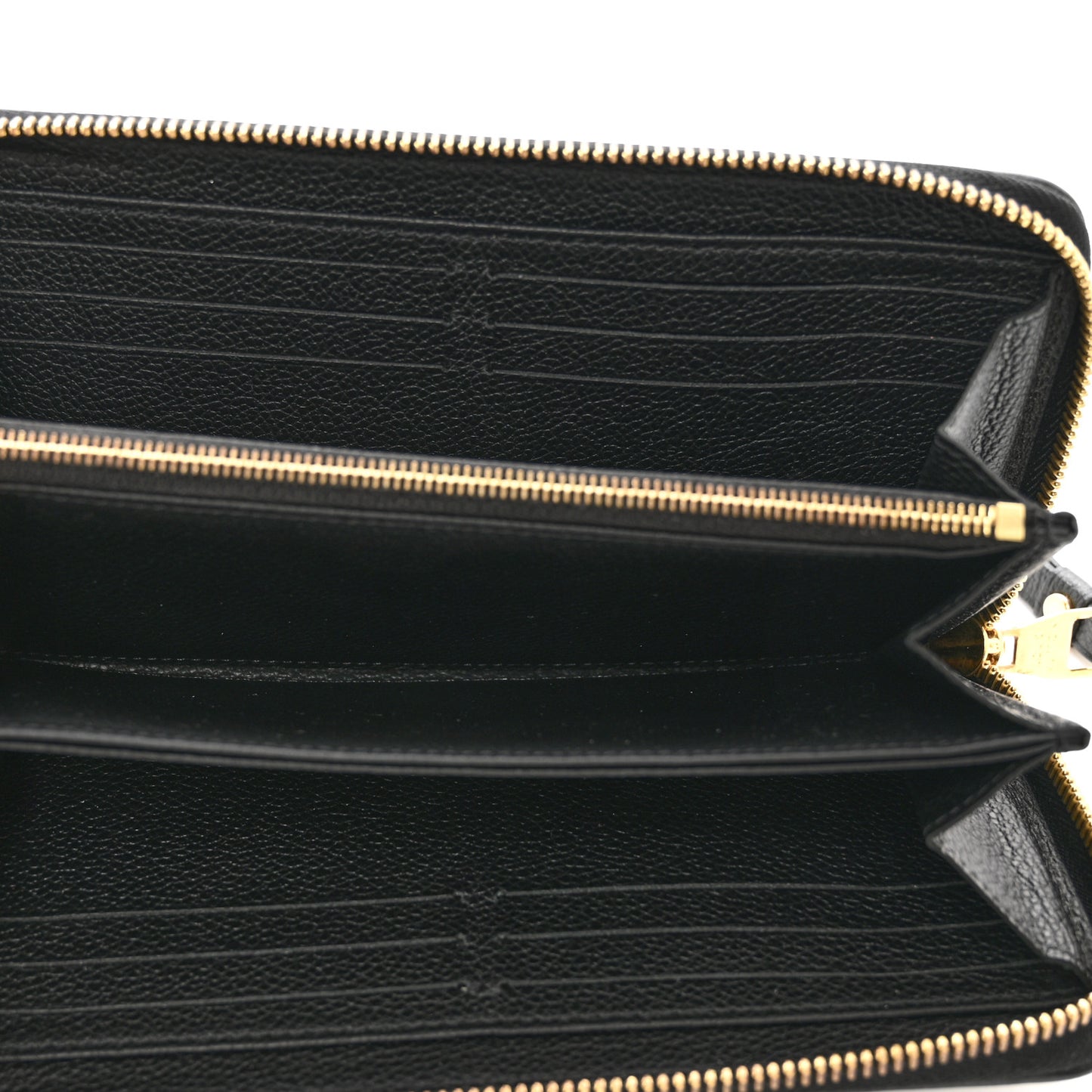 LOUIS VUITTON Empreinte Zippy Wallet Black