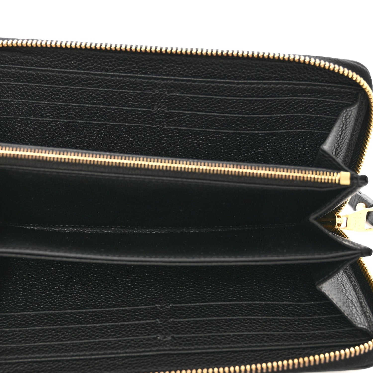 Louis Vuitton LOUIS VUITTON Empreinte Zippy Wallet Black 5 of 7