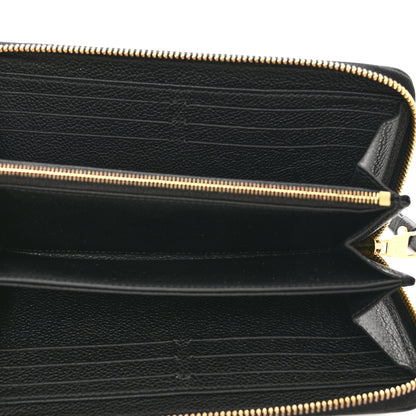 Louis Vuitton LOUIS VUITTON Empreinte Zippy Wallet Black 5 of 7