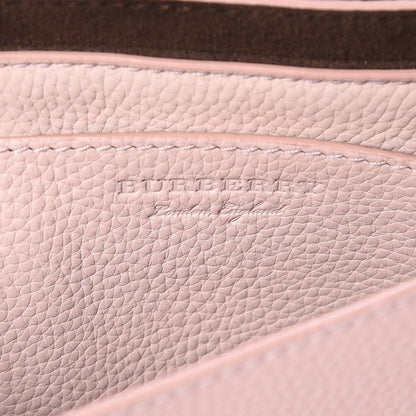 Burberry Signature Grain Small Burleigh Crossbody Bag Pale Ash Rose 6 of 7