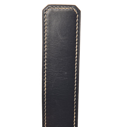 Hermes Box Calf Jige PM Clutch Bleu Marine 23 of 25