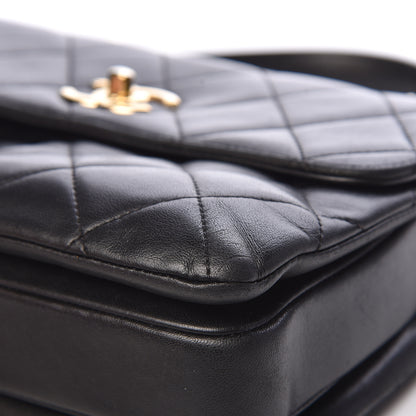 Chanel Lambskin Quilted Small Trendy CC Dual Handle Flap Bag Black 13 of 16