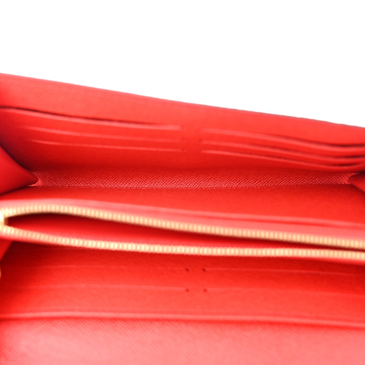 LOUIS VUITTON Monogram Sarah Wallet NM Coquelicot