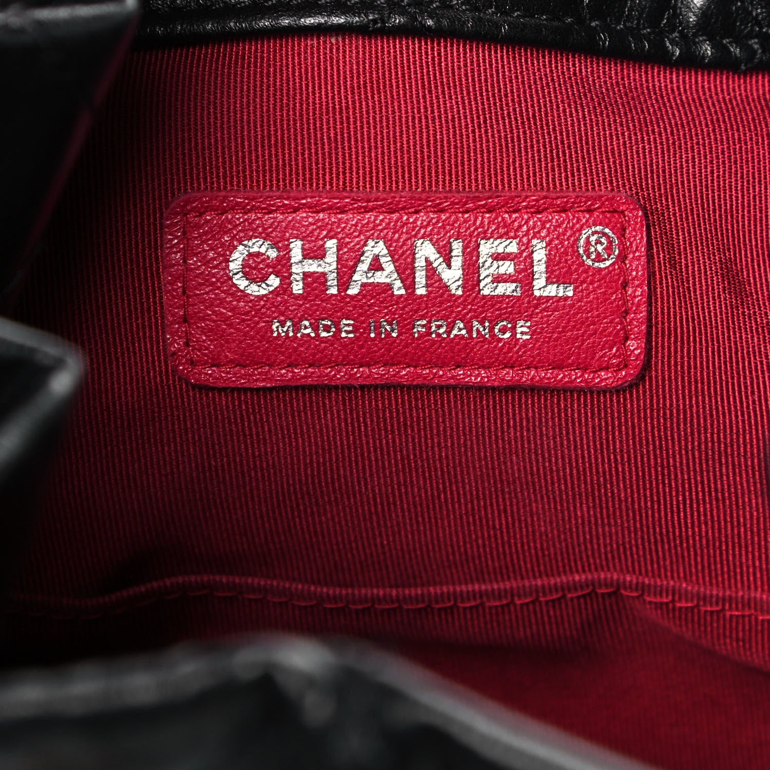 Chanel Aged Calfskin Quilted Gabrielle Backpack Black 6 of 18
