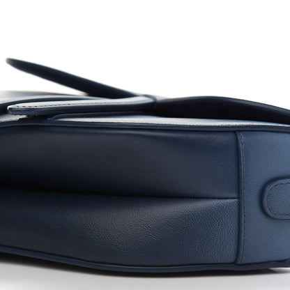 Christian Dior Calfskin Gradient Saddle Bag Indigo Blue 9 of 9