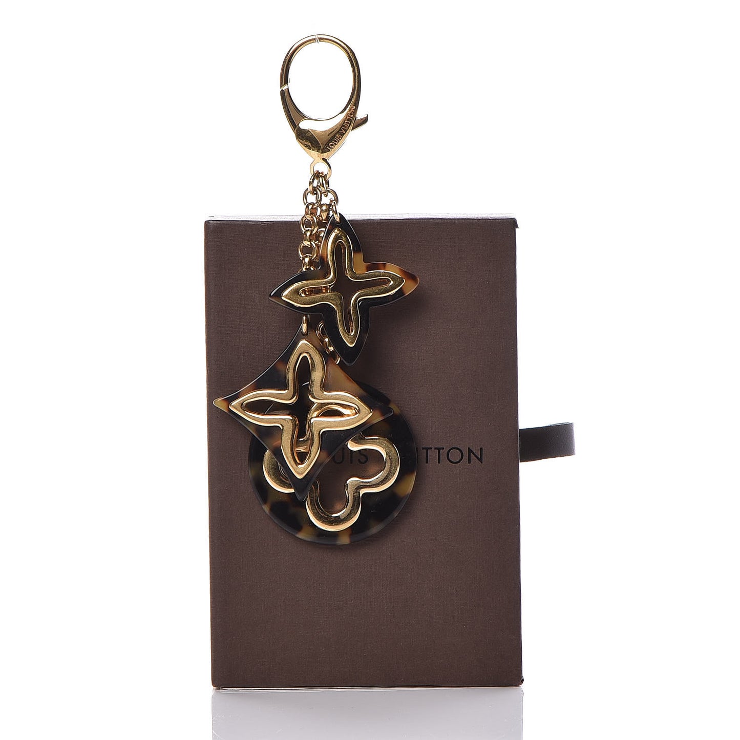 Insolence Bag Charm Ecaille
