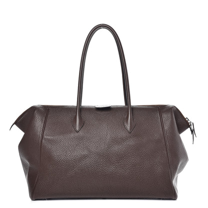 Hermes Taurillon Clemence Paris Bombay 37 Chocolate 1 of 12