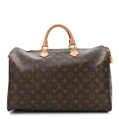 Louis Vuitton Monogram Speedy 40 1 of 12