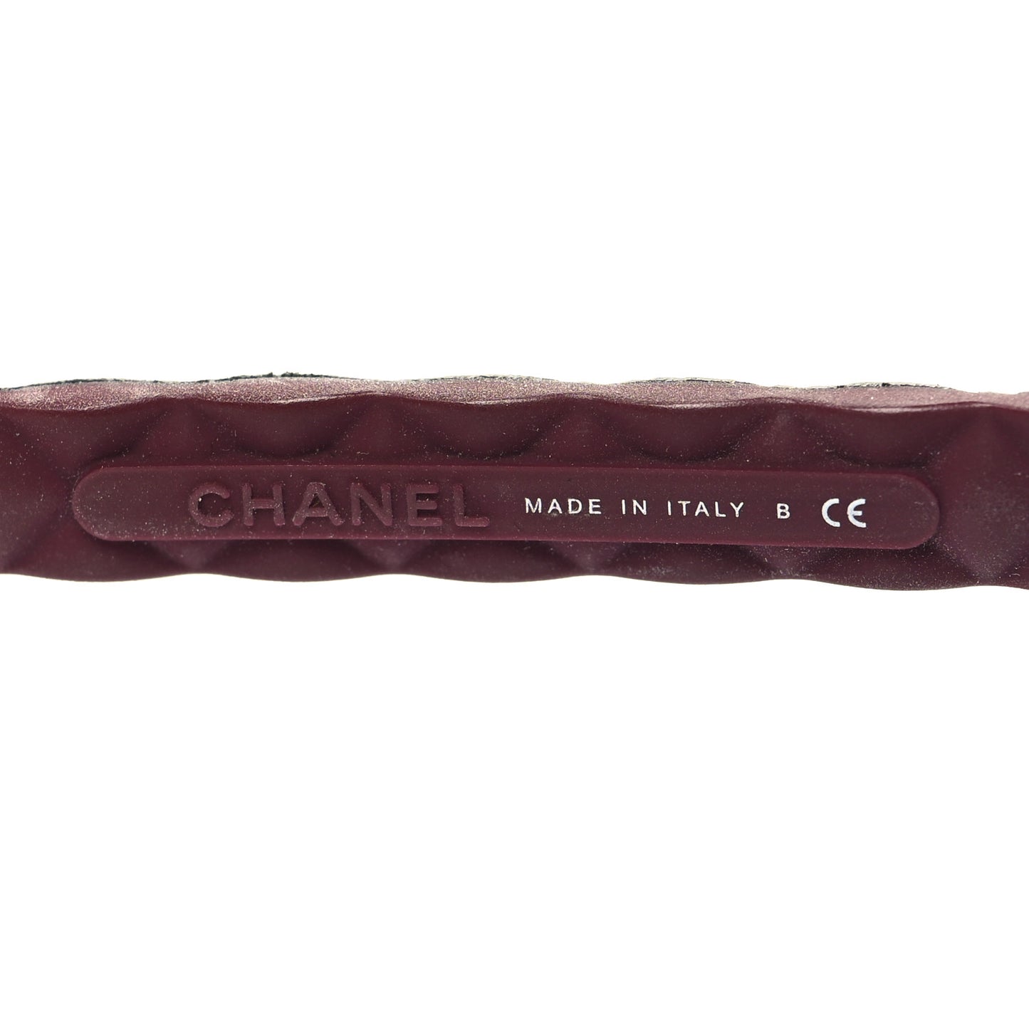 Lambskin Square Chain Sunglasses 5289-Q Red