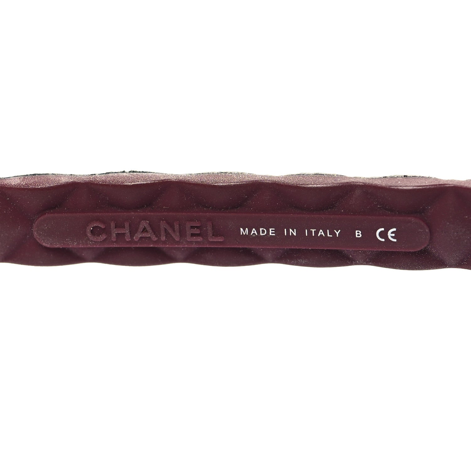 Chanel Lambskin Square Chain Sunglasses 5289-Q Red 5 of 8