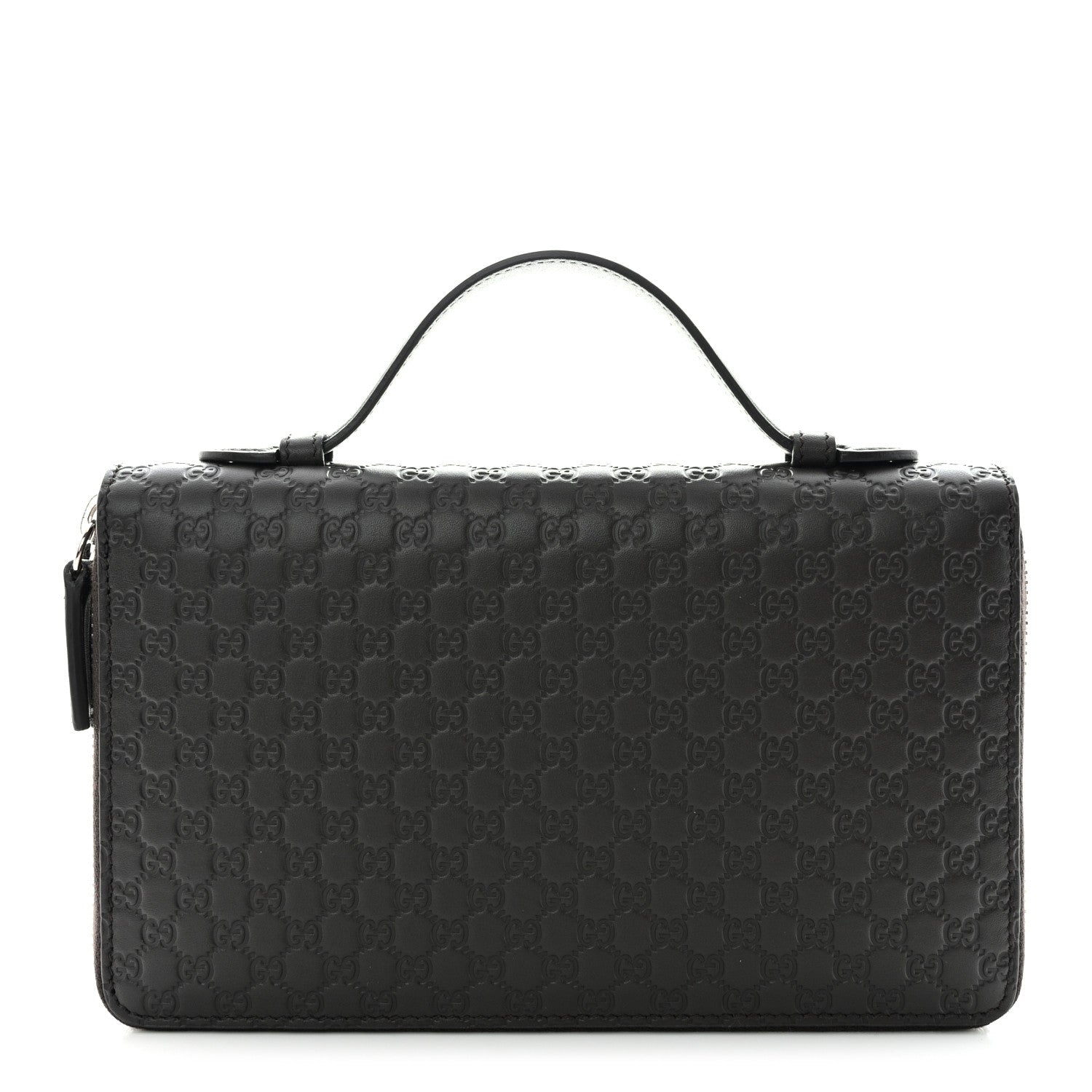 Gucci Microguccissima Zip Around Top Handle Travel Wallet Testa di Moro 1 of 10