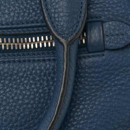 Prada Vitello Daino Shopping Satchel Inchiostro 9 of 12