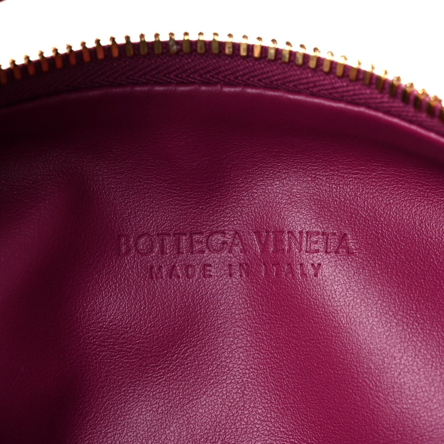 Nappa Intrecciato Mini Jodie Cinnabar