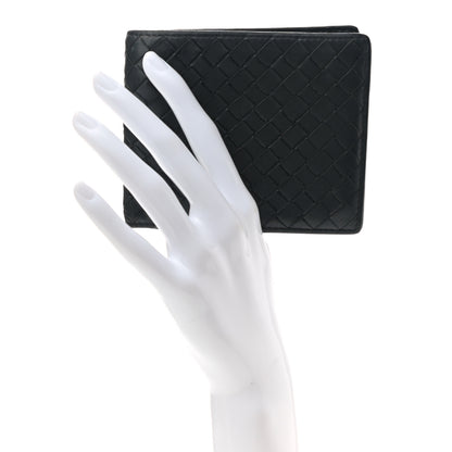 Bottega Veneta Nappa Intrecciato Bi-Fold Wallet Black 2 of 13