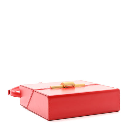 Bottega Veneta Calfskin Daisey Box Clutch Red 4 of 9