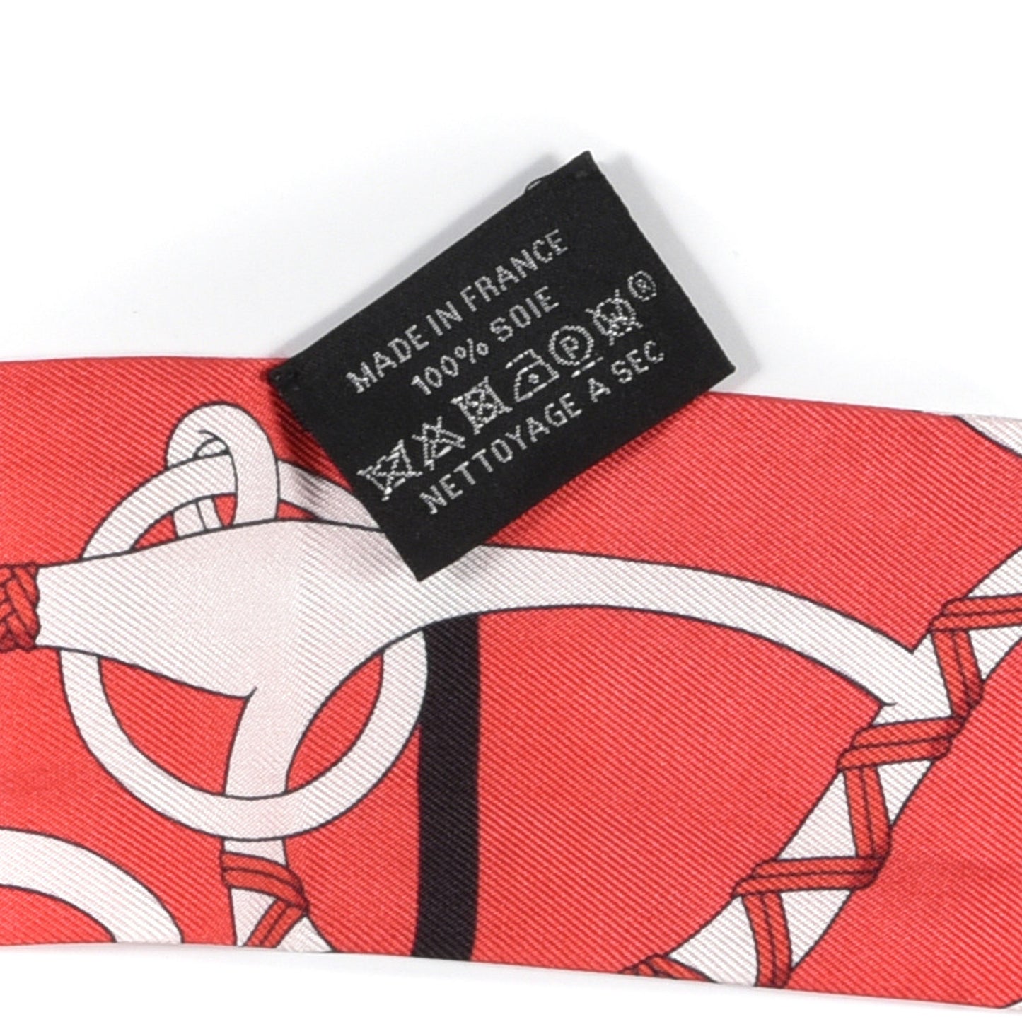 Silk Panoplie Equestre Twilly Rouge Creme Ebene