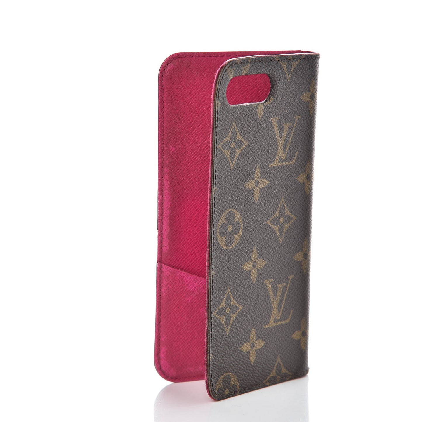 Monogram iPhone 7/8 Plus Folio Case Pink