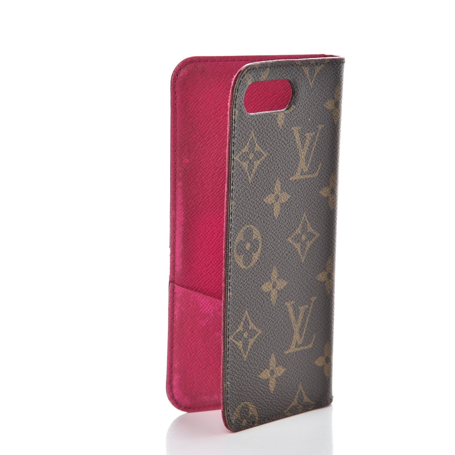 Louis Vuitton Monogram iPhone 7/8 Plus Folio Case Pink 3 of 11