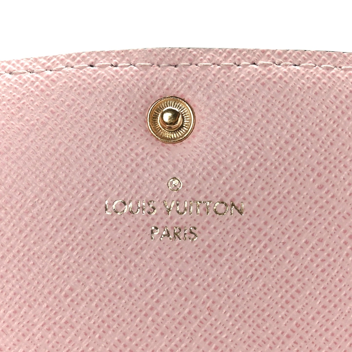 Monogram Emilie Wallet Rose Ballerine