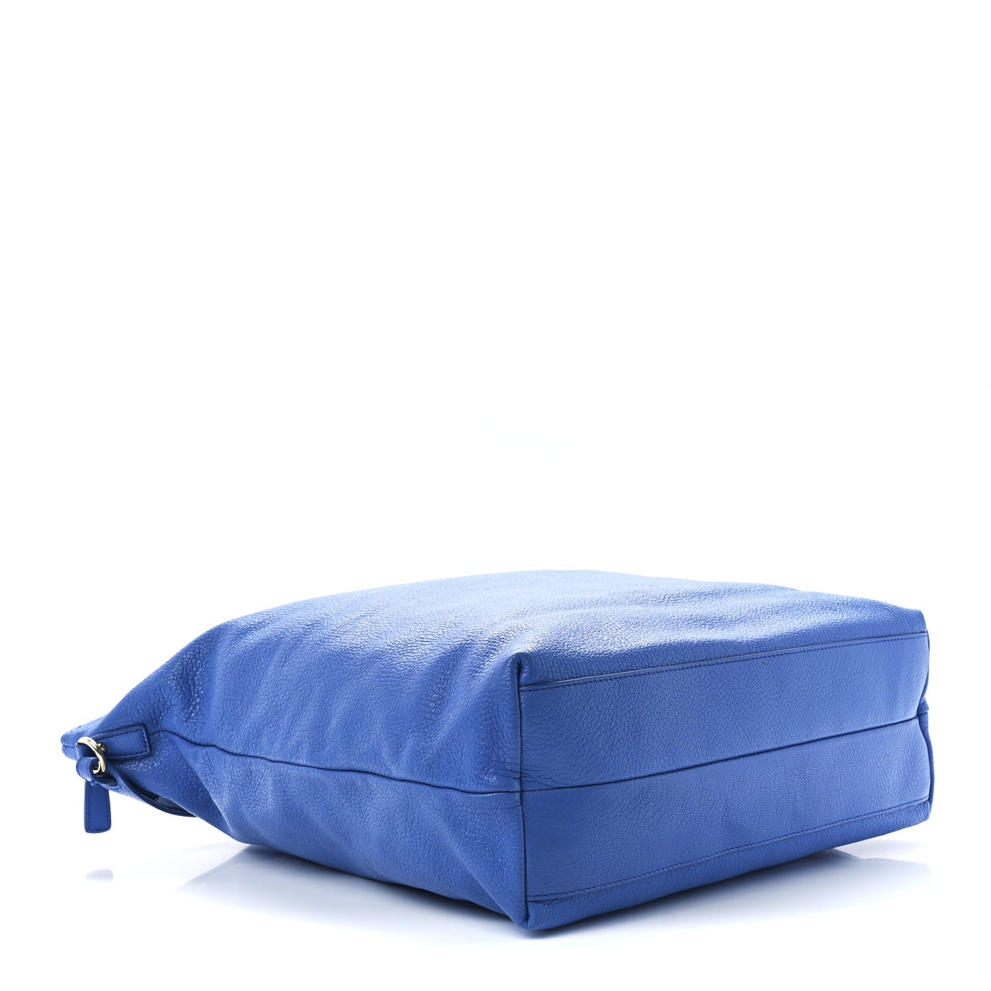 Goatskin Vertical Mika Tote Blue