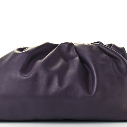 Bottega Veneta Smooth Butter Calf The Pouch Oversized Clutch Raisin 9 of 13