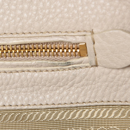 Prada Vitello Daino Shopping Tote White 15 of 20