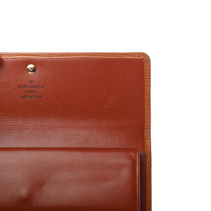 Louis Vuitton Epi Porte Tresor International Wallet Kenyan Fawn 8 of 11