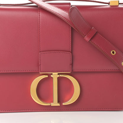 Christian Dior Smooth Calfskin 30 Montaigne Flap Bag Fuchsia 8 of 12