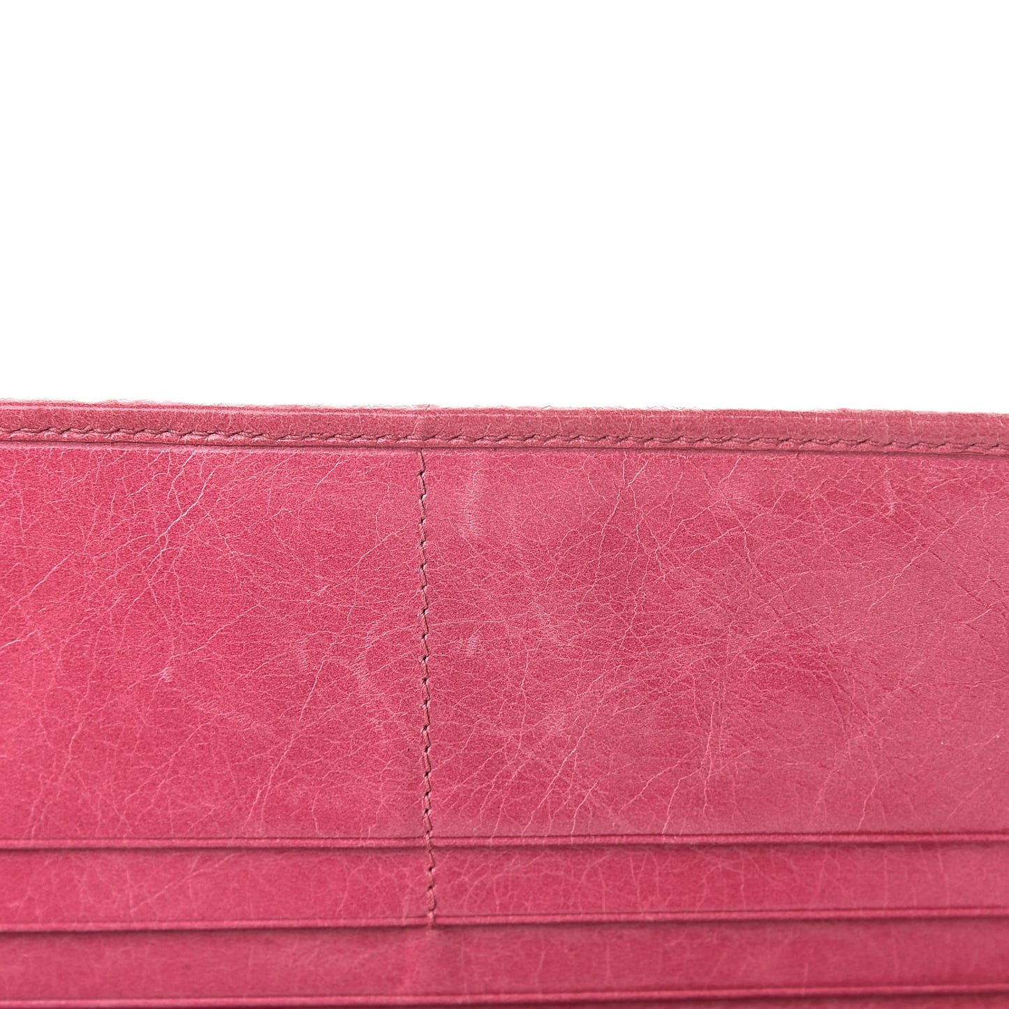 Nappa Matelasse Flap Wallet Peonia