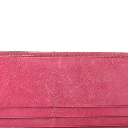 Miu Miu Nappa Matelasse Flap Wallet Peonia 9 of 10