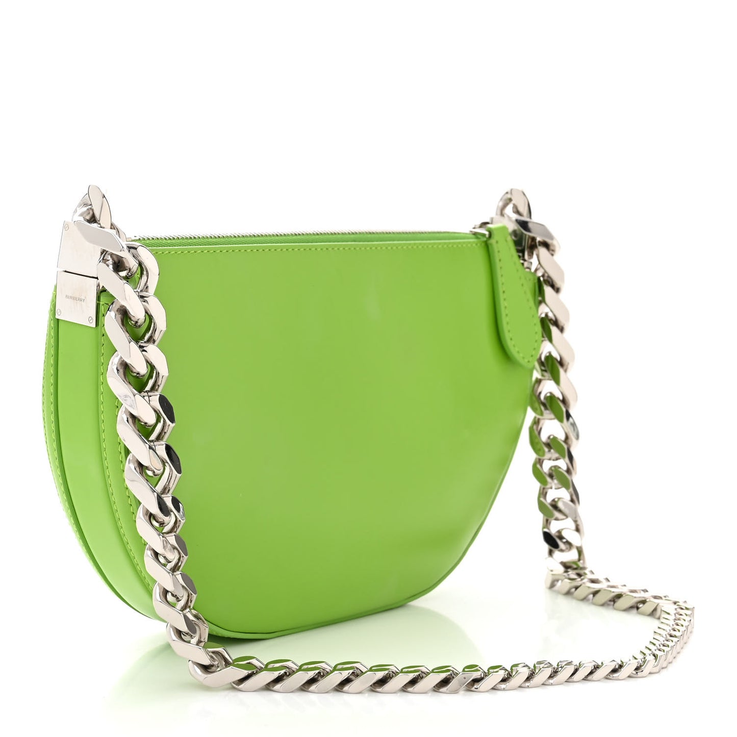 Calfskin Small Olympia Chain Shoulder Bag Brilliant Green