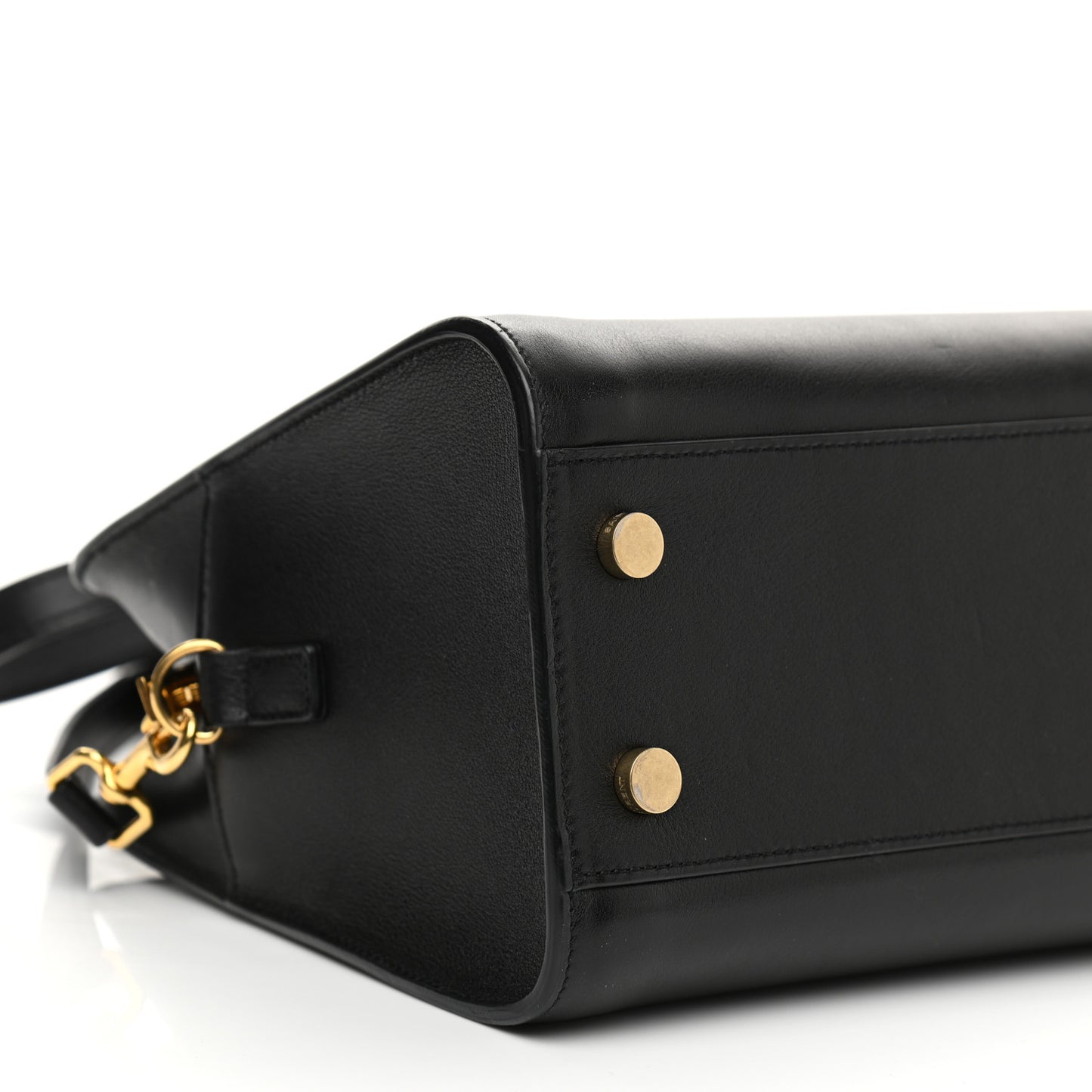 Calfskin Monogram Baby Cabas Black
