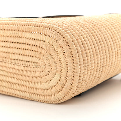 Loewe Raffia Small Square Basket Tote Bag Natural Tan 8 of 8