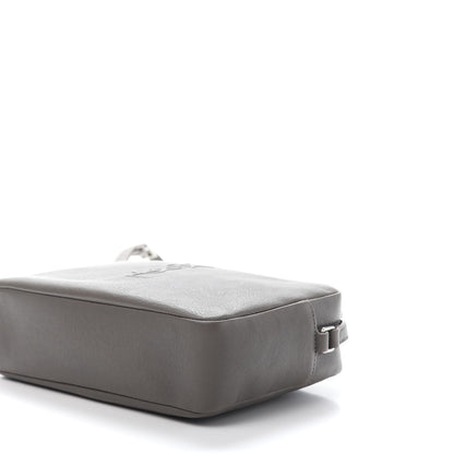 Saint Laurent Lambskin Monogram Small Lou Camera Bag Fog 9 of 11