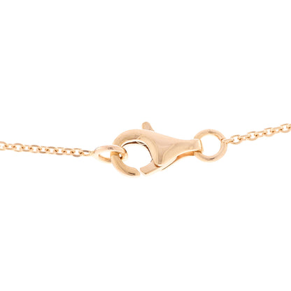 Chanel 18K Rose Gold Diamond Extrait de Camelia Pendant Necklace 4 of 5