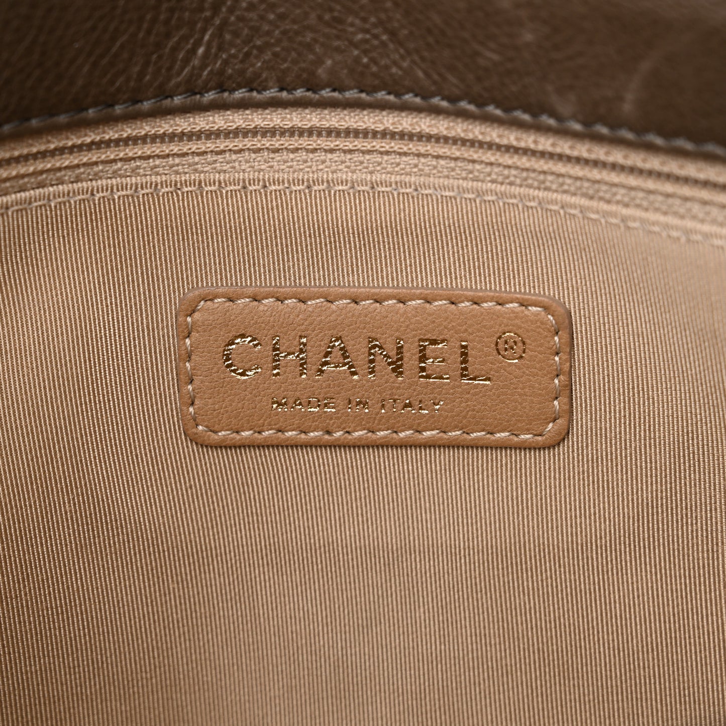 Calfskin Quilted Retro Chain Flap Dark Grey