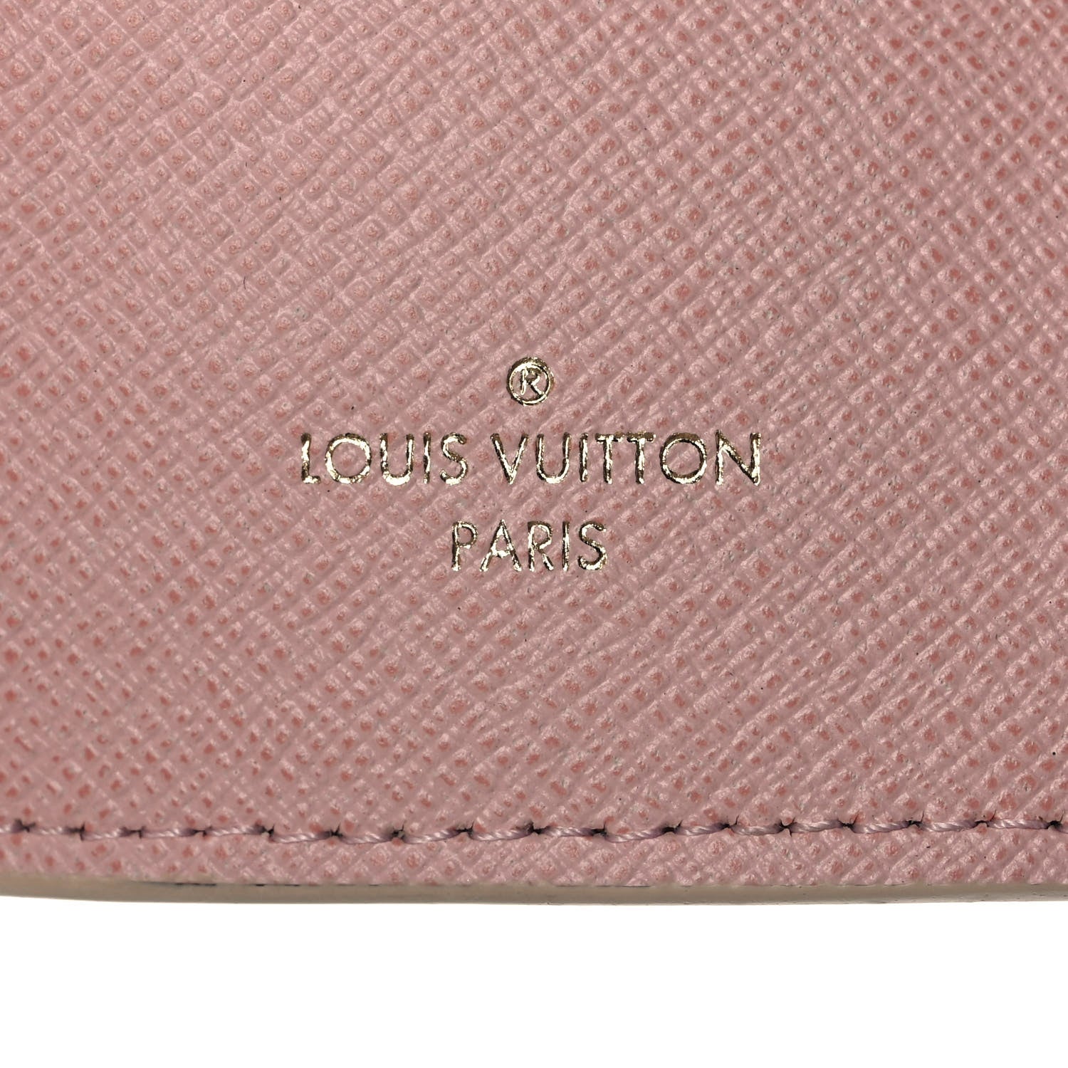 Louis Vuitton Damier Azur Victorine Wallet Rose Ballerine 6 of 10