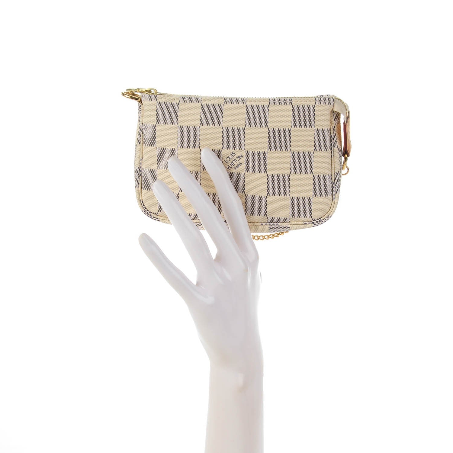 Louis Vuitton Damier Azur Mini Pochette Accessories 2 of 7