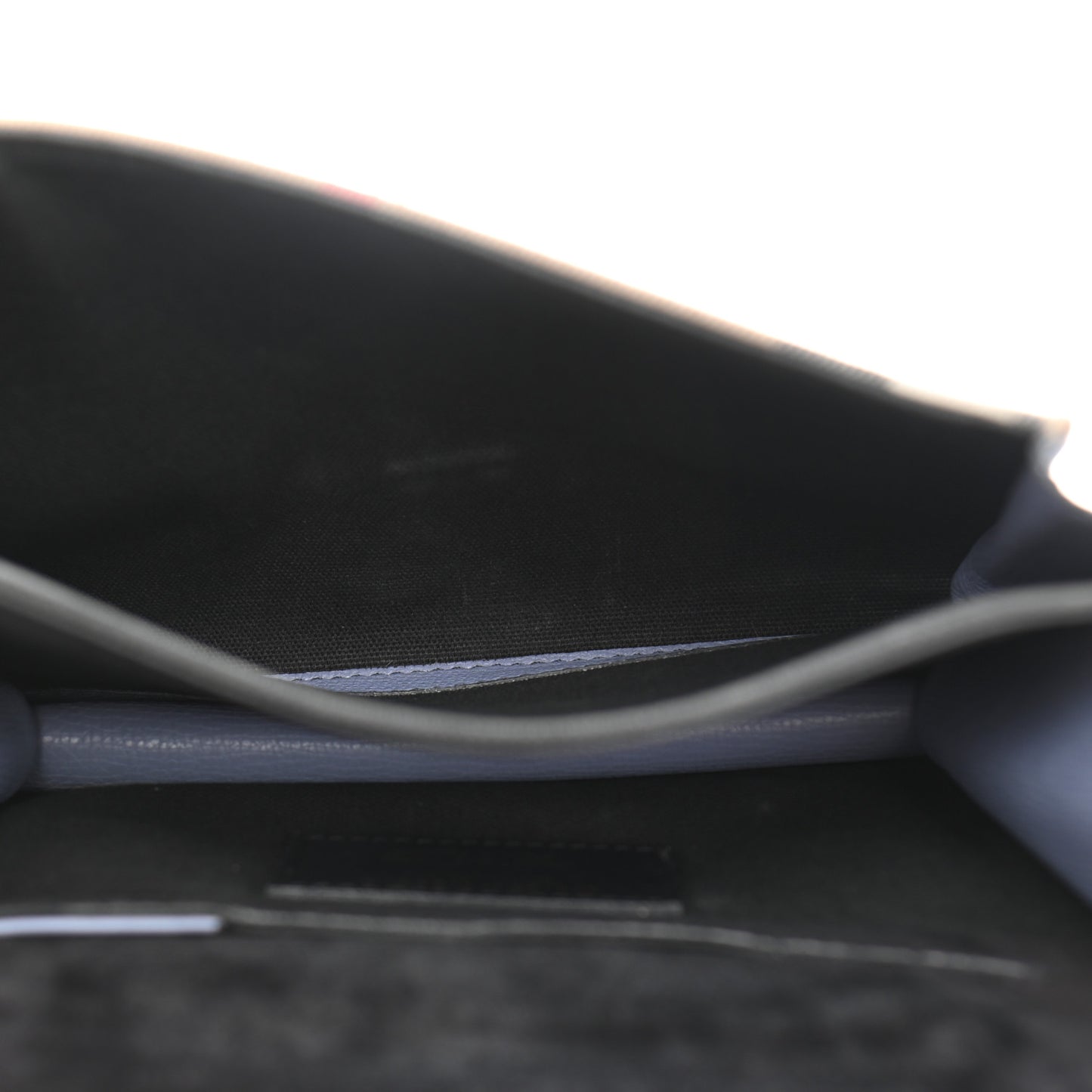 Derby Calfskin House Check Small Macken Crossbody Bag Slate Blue